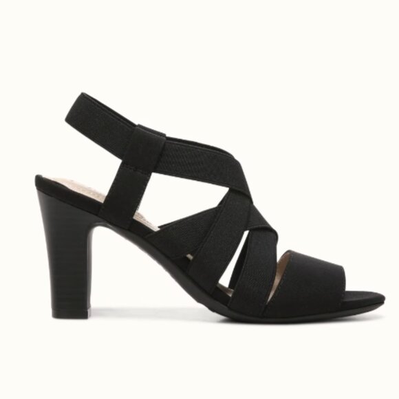 New LifeStride Open Toed Heeled Sandals, 9.5 - Picture 3 of 10